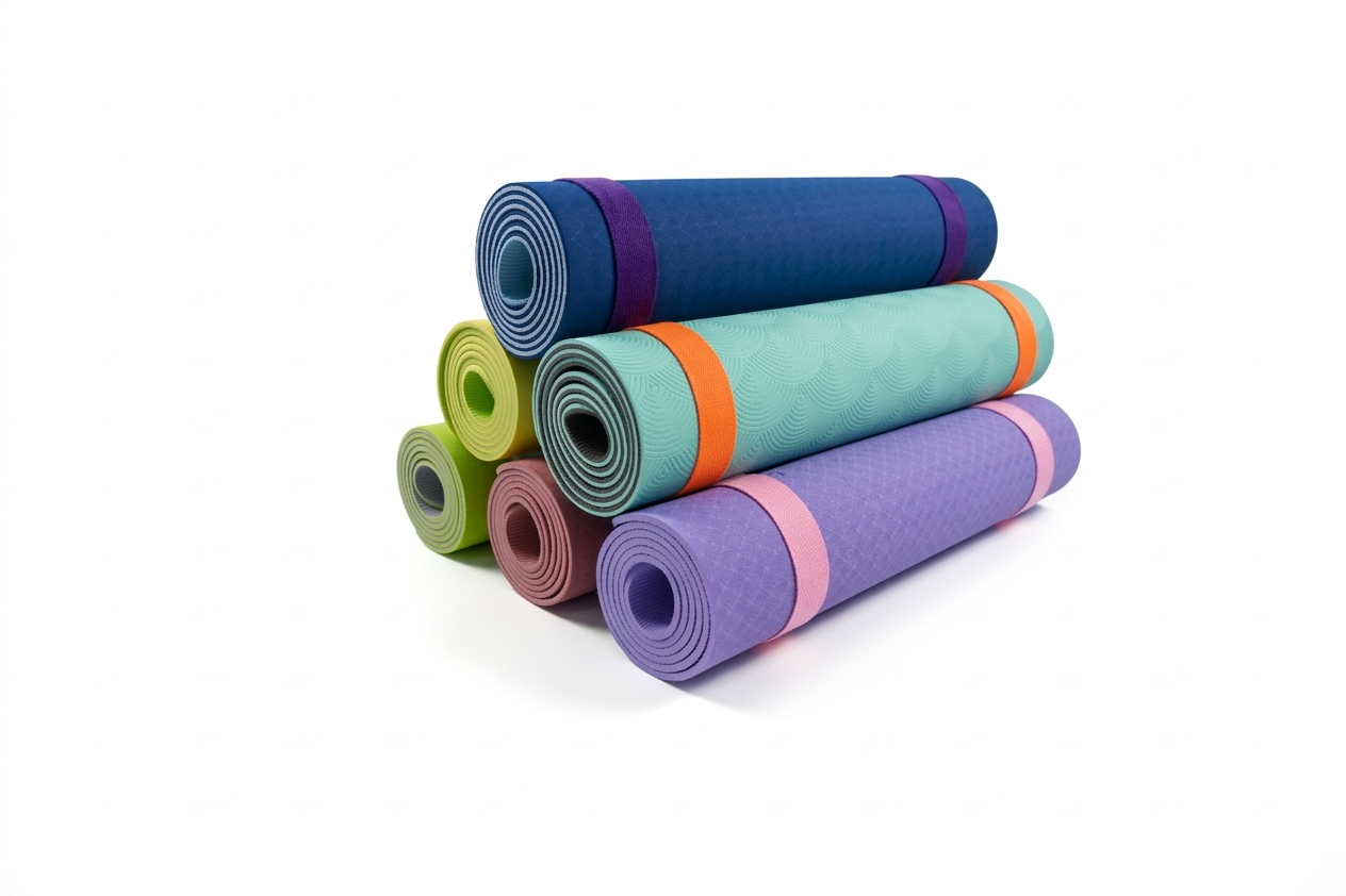 FIREFOX Wholesale Customizable Logo Yoga Mat Aerobic Exercise Mat Home Gym Non-Slip TPE Yoga Mat for Pilate